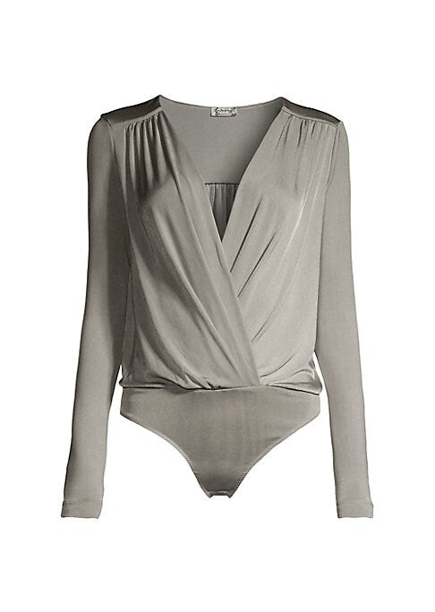 Chic Surplice Bodysuit