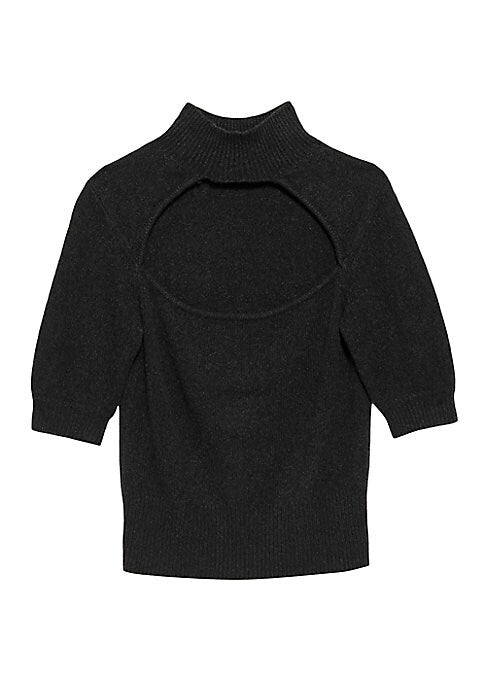 Chic Cashmere Cutout Top