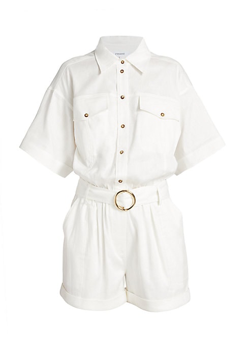 Chic Short-Sleeve Romper