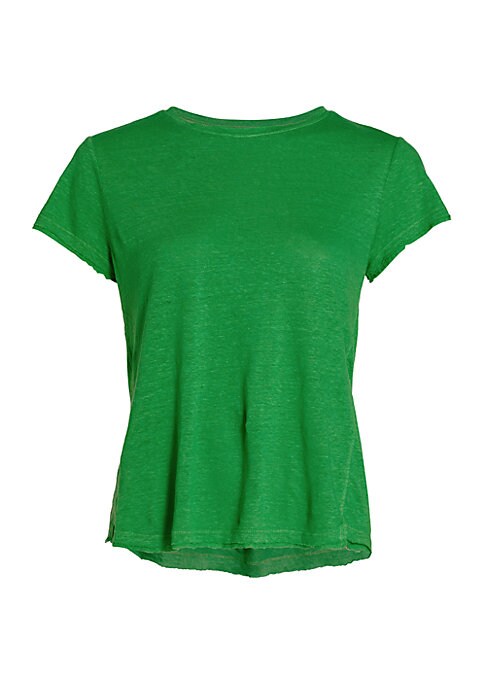 Luxe Linen Crew Tee