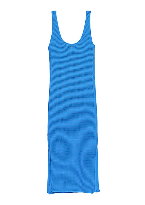 Scoop Neck Crochet Dress