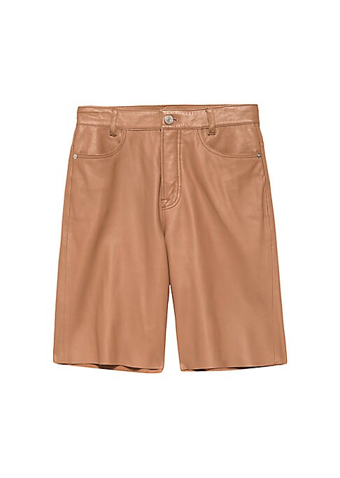 Chic Leather Shorts