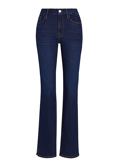 Chic Split Hem Denim