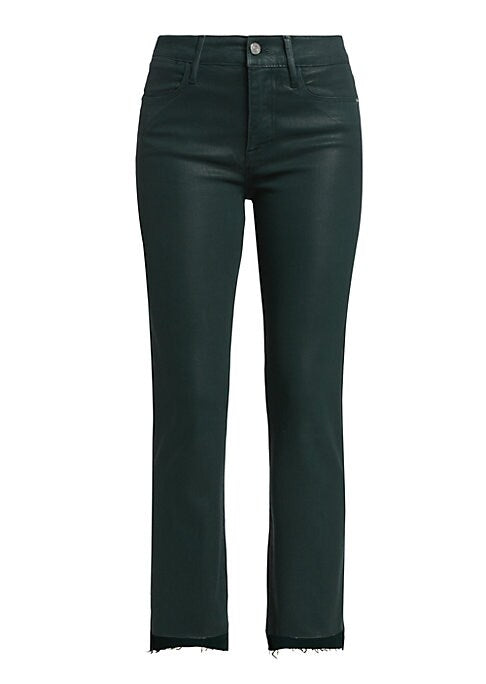 Raw Edge Straight Jeans