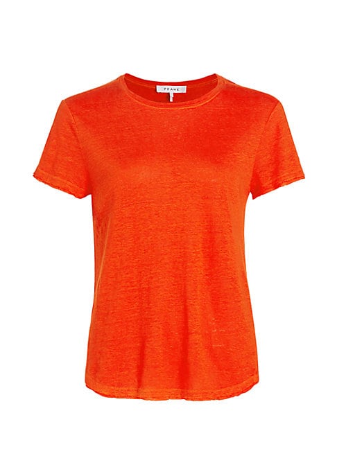 Luxe Linen Crew Tee