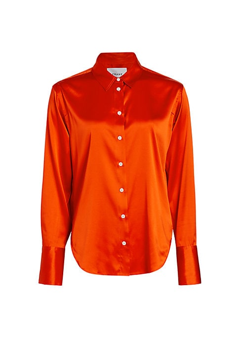 Silk Chic Button Shirt