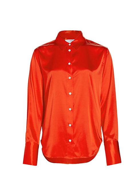 Silk Chic Button Shirt