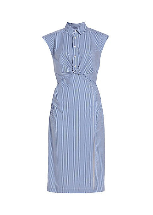 Twist Waist Midi Dress