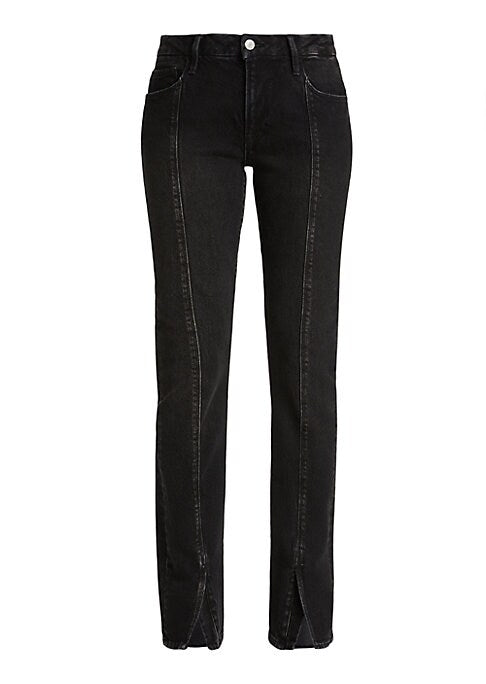 Chic Slit Bootcut Jeans