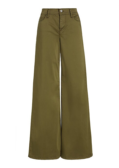 Sateen Luxe Wide Leg Pants