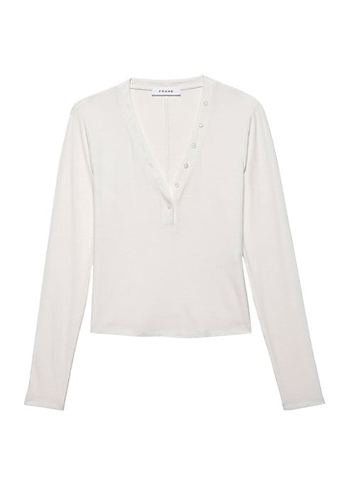 V-Neck Knit Top