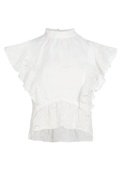Ruffled Elegance Blouse