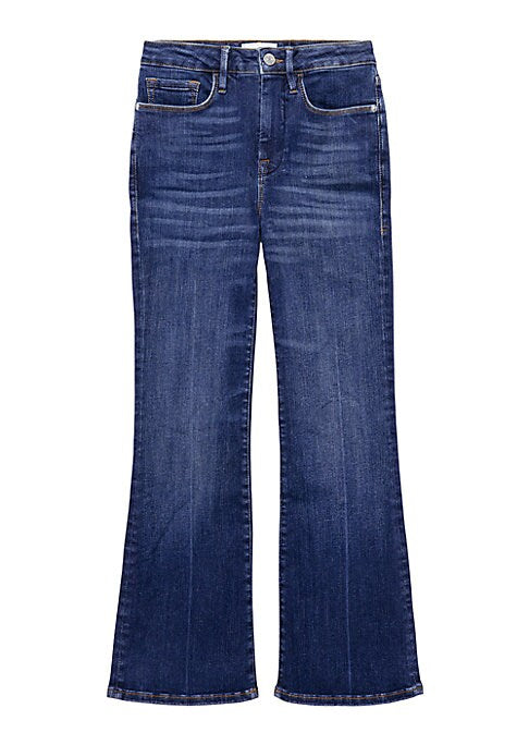 Chic Cropped Bootcut Denim