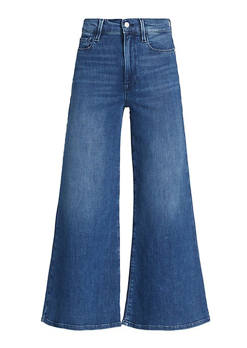 Cropped Wide-Leg Denim Bliss