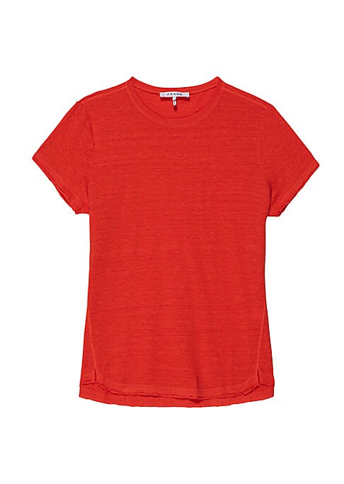 Luxe Linen Crew Tee