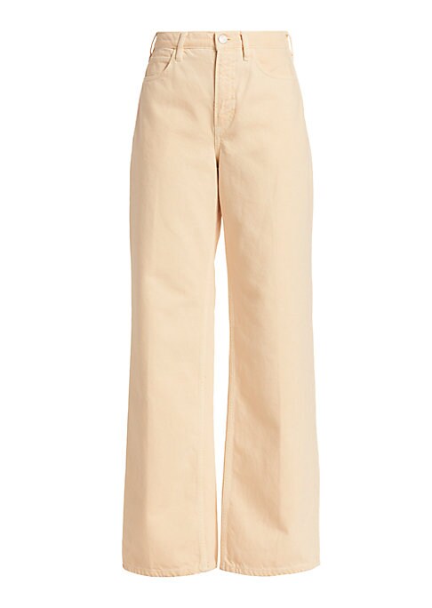 Chic Wide-Leg Denim Pants
