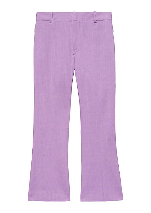 Chic Cropped Boot Trousers