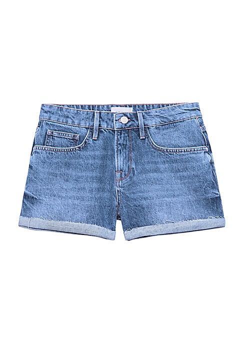 Chic Raw Edge Shorts