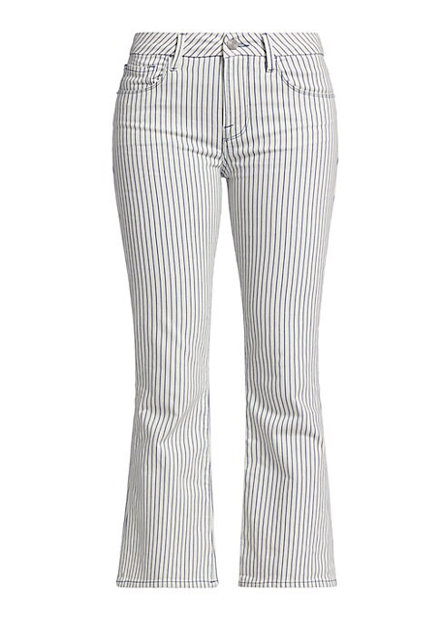 Pinstripe Bootcut Denim