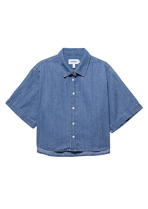 Cropped Chambray Essential