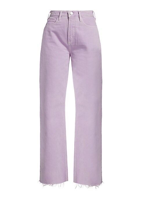 Chic Wide-Leg Denim Jeans