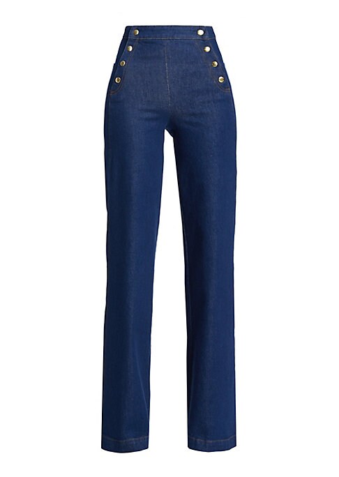 Nautical Chic Wide-Legs