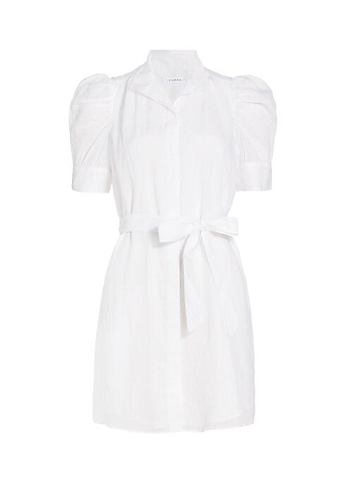 Puff Sleeve Tie Dress