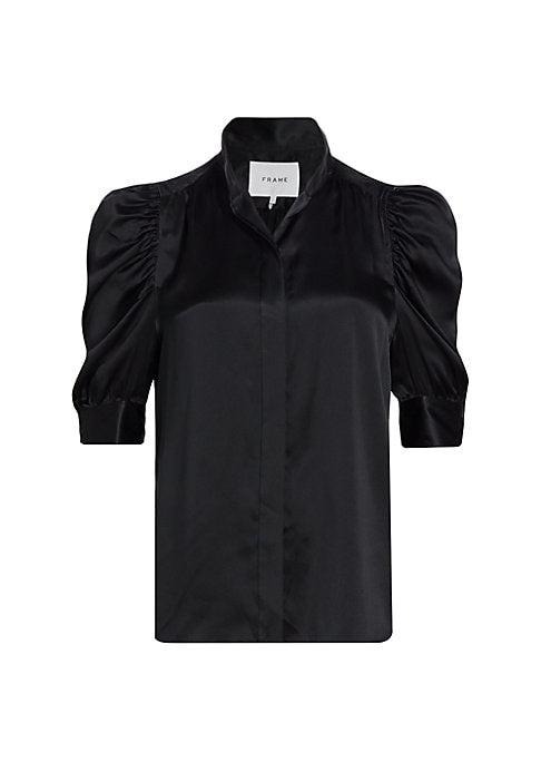 Silken Puff Top