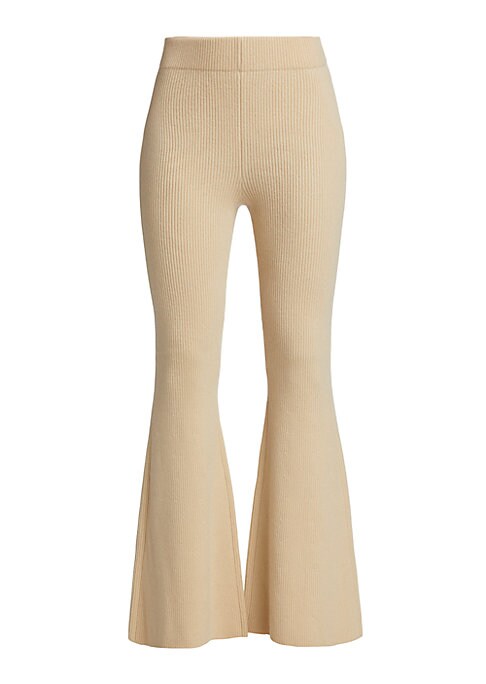 Chic Flare Cashmere Pants