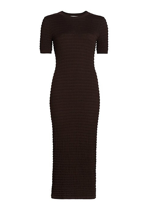 Silken Smock Midi Dress