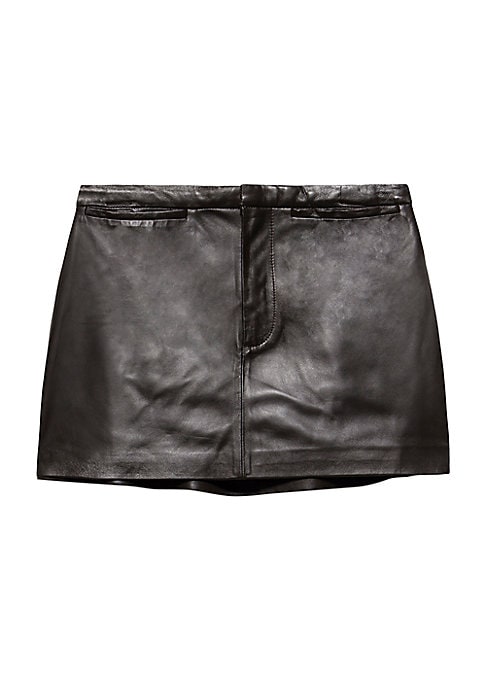 Luxe Leather Skirt