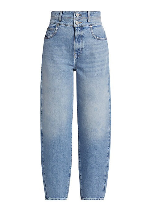 Elevated Rigid Barrel Jeans