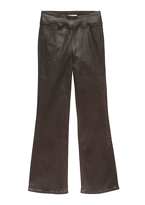 Coated Crop Boot Pants