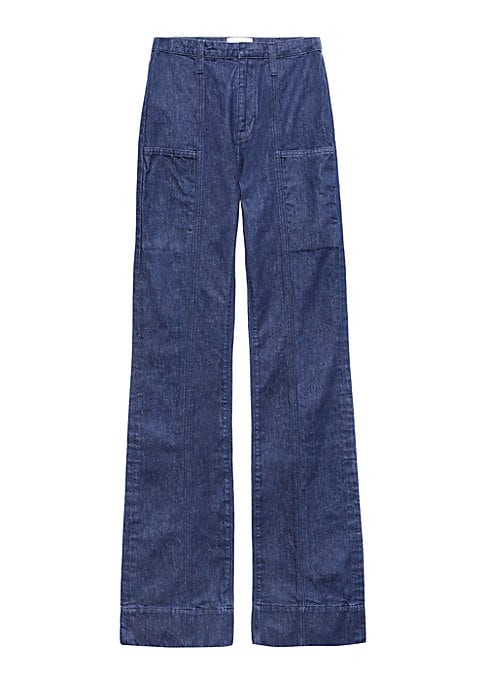 Sleek Bootcut Trousers