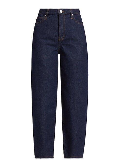 Tapered High-Waist Jeans