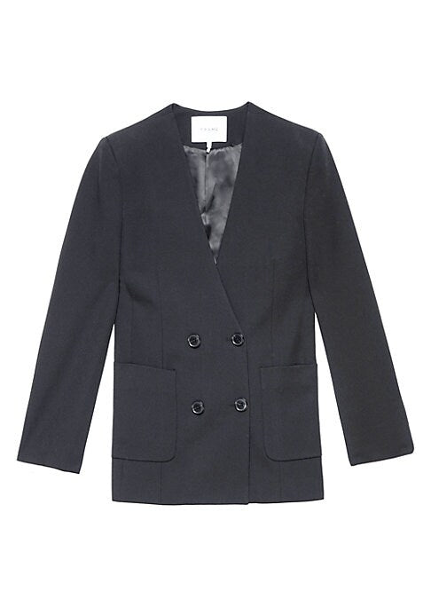 Chic Blazer with Zip Cuffs