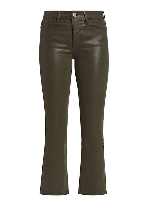 Chic Boot-Cut Denim Trousers