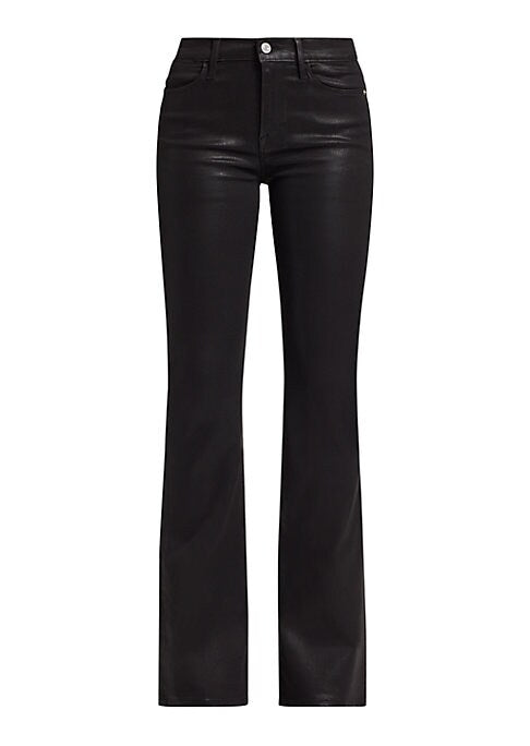 Glossy Flares Denim Pants