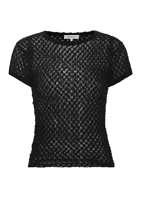 Lace Trim Toddler Tee
