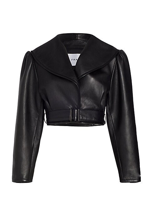 Chic Leather Moto Jacket