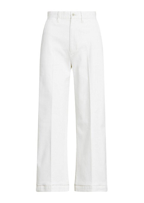 Chic Cropped Wide Pants