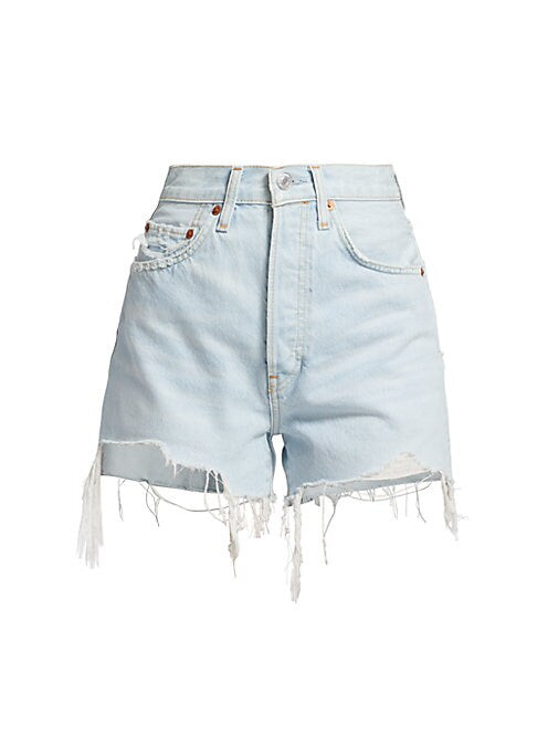 Vintage Distressed Denim Shorts