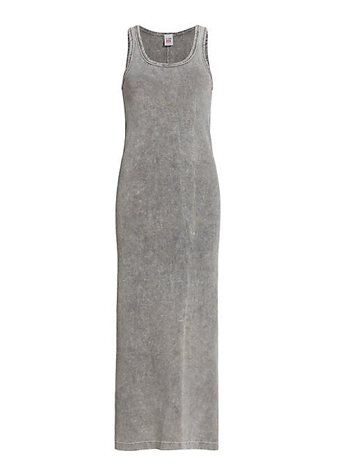 Stretchy Scoopneck Maxi Dress