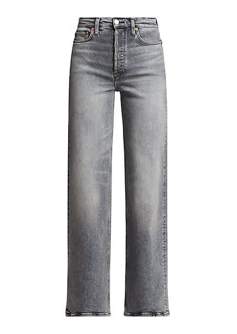 Retro Wide-Leg Denim