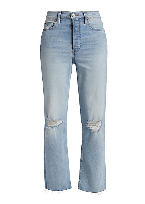 Cropped Vintage Slim Jeans