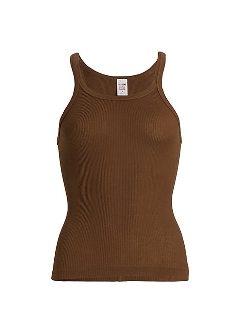 Ribbed Cotton Layer Tank