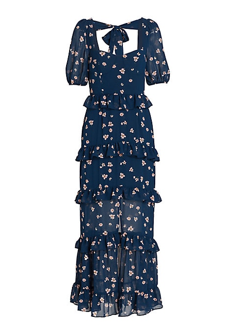 Romantic Ruffle Maxi Dress