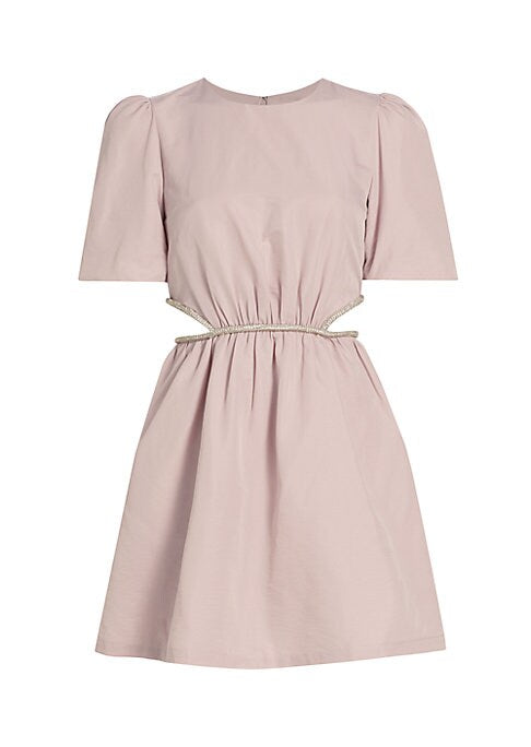 Glimmering Cut-Out Dress