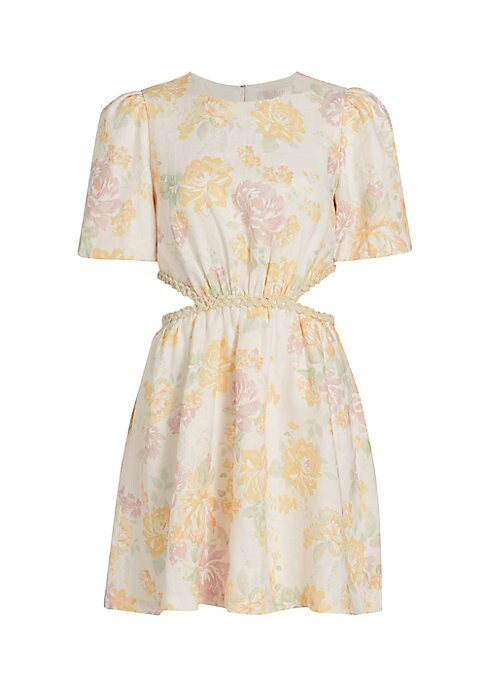 Floral Puff Dress