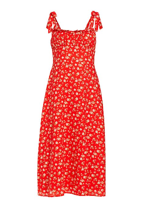 Floral Charm Midi Dress